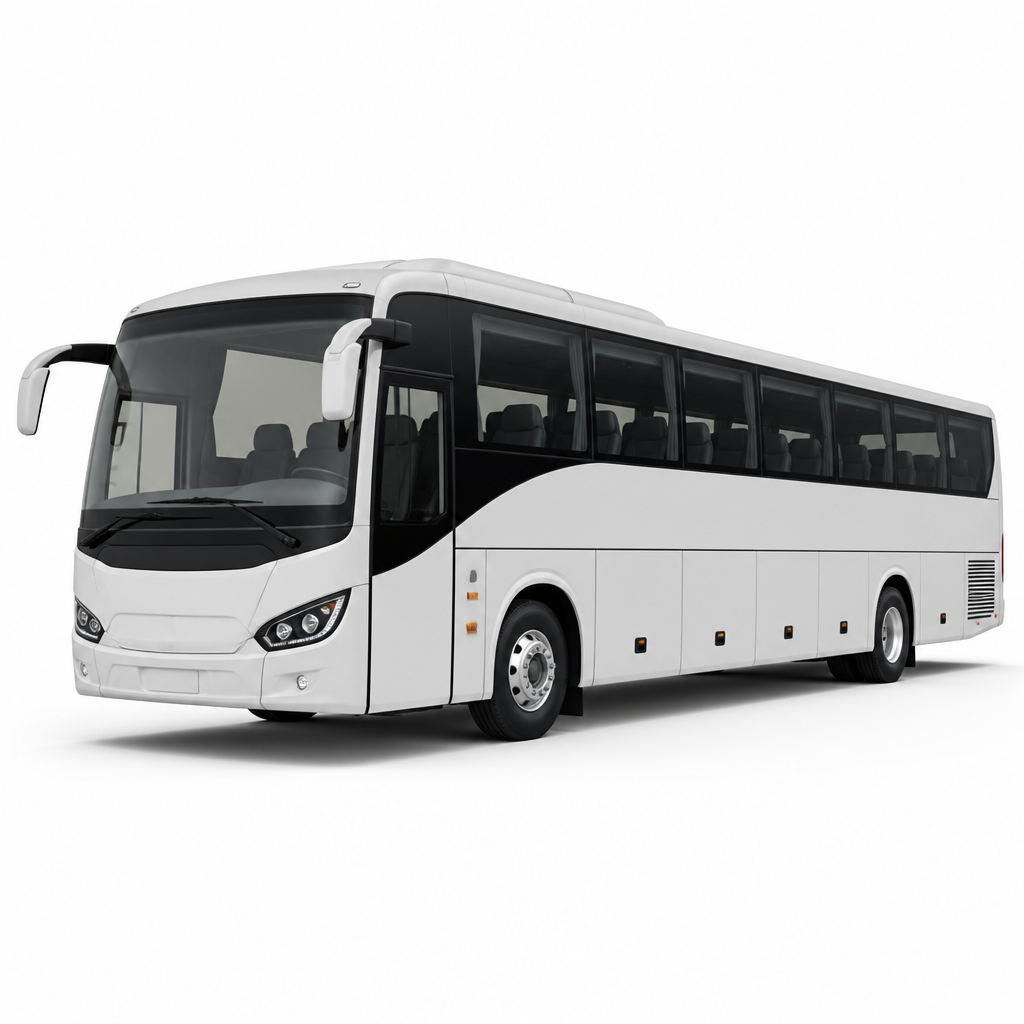 Pullman 35-seat bus or similar